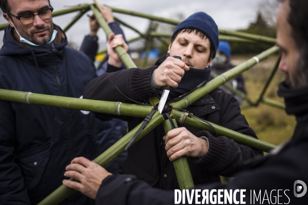 Convocation du president du cptg bernard loup, dans l occupation de la zad de gonesse.