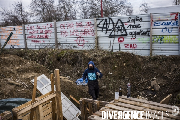 Convocation du president du cptg bernard loup, dans l occupation de la zad de gonesse.