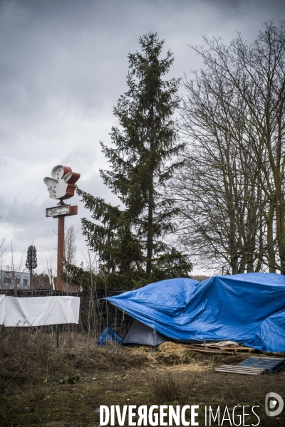 11eme jour de l occupation de la zad du triangle de gonesse.