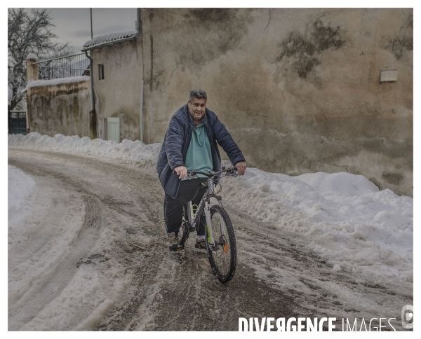 Le long de la Transbassealpine Digne-Nice Hiver 2021