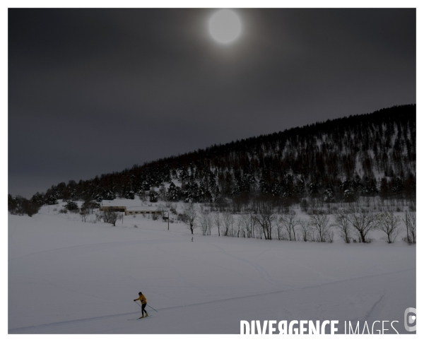 Le long de la Transbassealpine Digne-Nice Hiver 2021