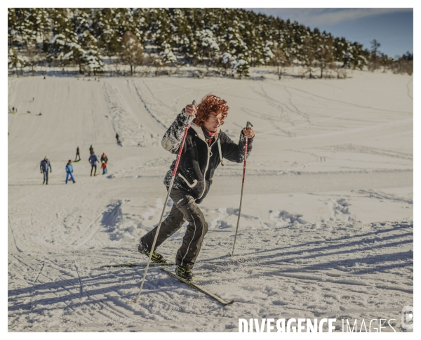 Le long de la Transbassealpine Digne-Nice Hiver 2021