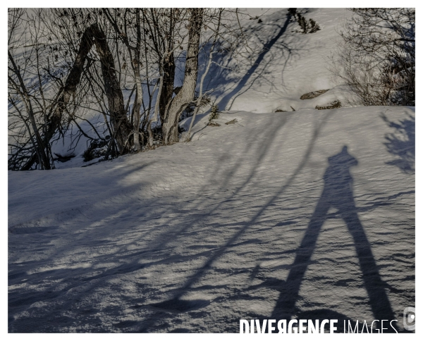 Le long de la Transbassealpine Digne-Nice Hiver 2021