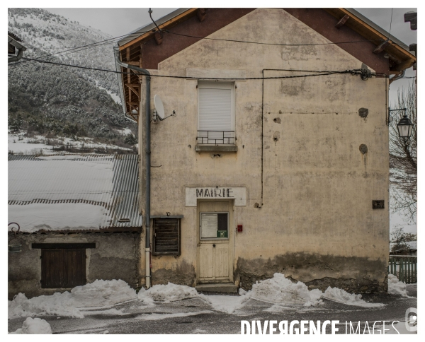 Le long de la Transbassealpine Digne-Nice Hiver 2021