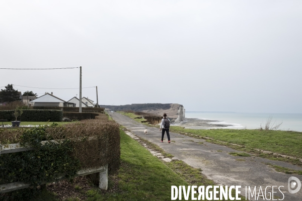 Érosion des falaises en Seine-Maritime