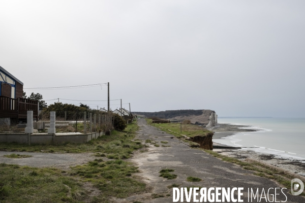 Érosion des falaises en Seine-Maritime