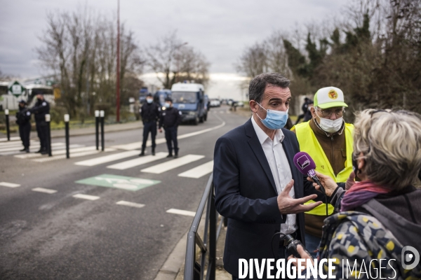 Evacuation de la zad du triangle de gonesse.