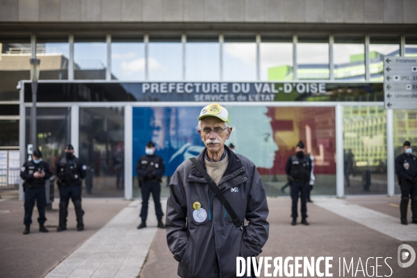 Rassemblement contre le projet du chantier de gare a gonesse.