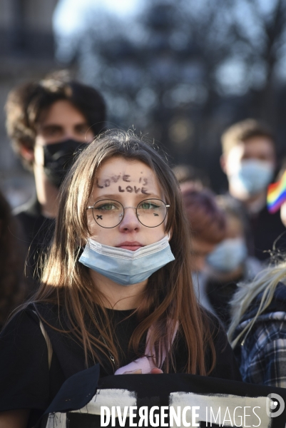 MeTooGay. Marche contre les violences sexistes 2021.