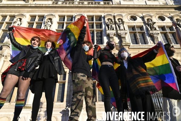 MeTooGay. Marche contre les violences sexistes 2021.