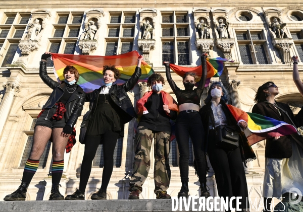 MeTooGay. Marche contre les violences sexistes 2021.