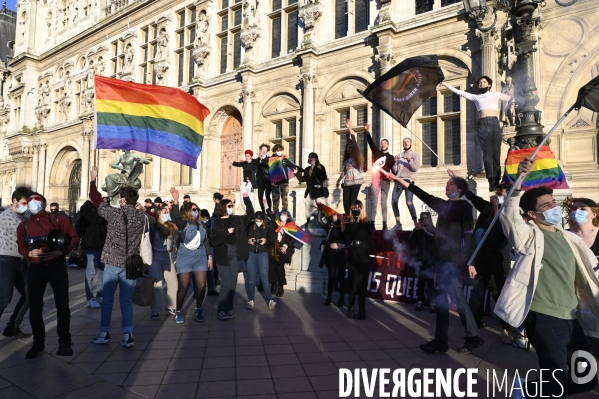 MeTooGay. Marche contre les violences sexistes 2021.