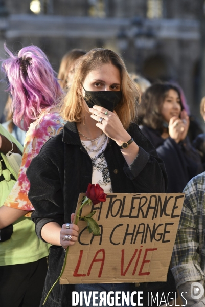 MeTooGay. Marche contre les violences sexistes 2021.