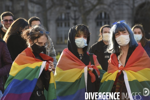 MeTooGay. Marche contre les violences sexistes 2021.