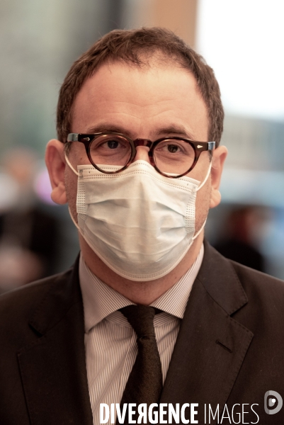 ARS, visite de Jean Castex et Olivier Véran.