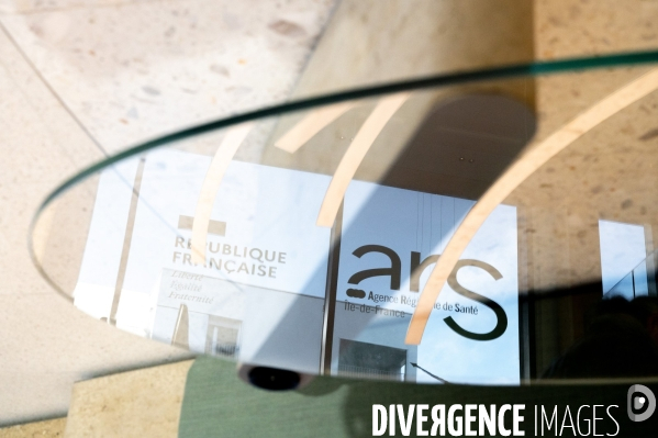 ARS, visite de Jean Castex et Olivier Véran.