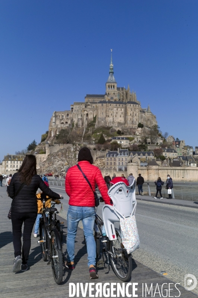 Le Mont Saint Michel sous covid 19