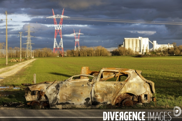 Voitures brulées à Bordeaux