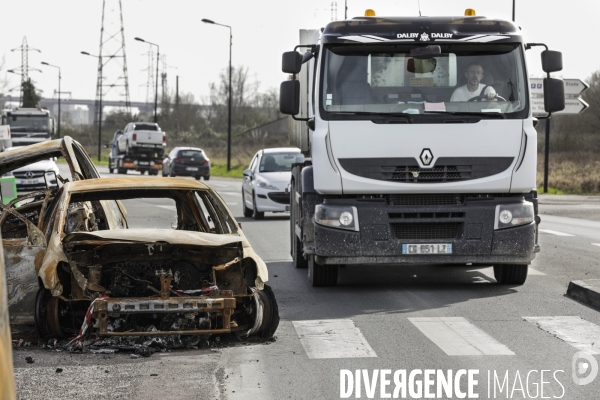 Voitures brulées à Bordeaux