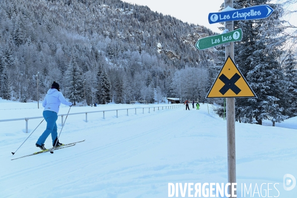 Le Domaine skiable des Contamines-Montjoie fermé