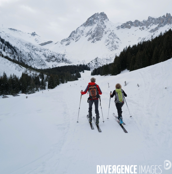 Le Domaine skiable des Contamines-Montjoie fermé