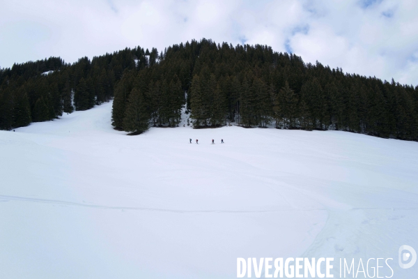 Le Domaine skiable des Contamines-Montjoie fermé