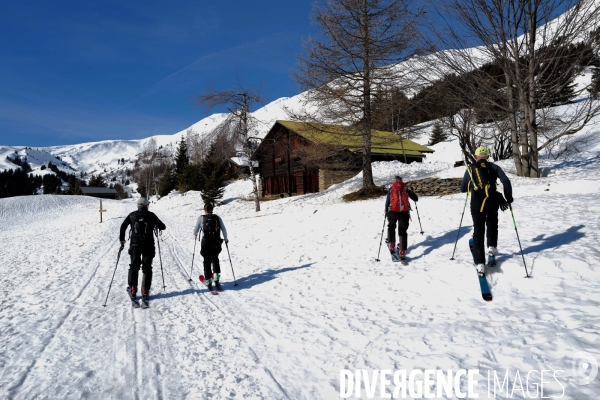 Le Domaine skiable des Contamines-Montjoie fermé