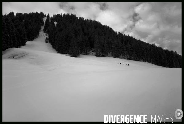 Le Domaine skiable des Contamines-Montjoie fermé