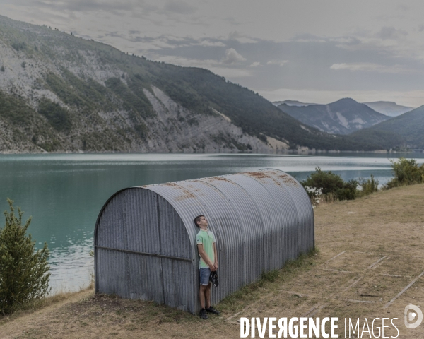 Le long de la Transbassealpine Digne-Nice printemps été 2020