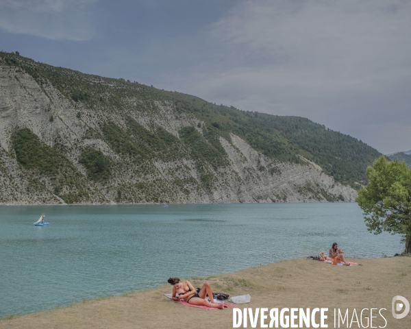 Le long de la Transbassealpine Digne-Nice printemps été 2020