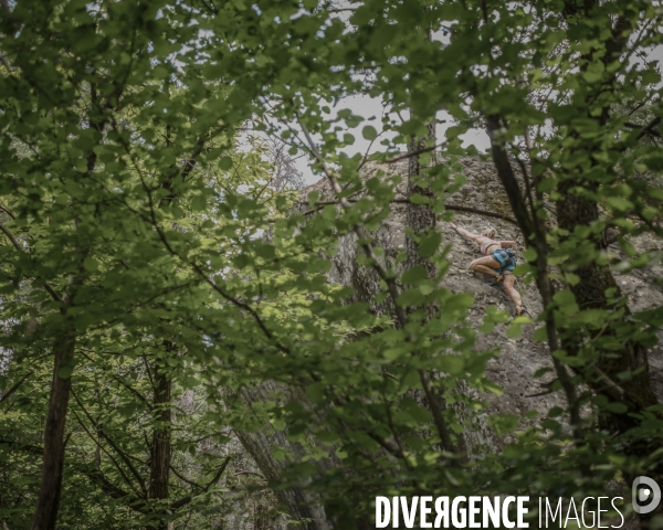 Le long de la Transbassealpine Digne-Nice printemps été 2020