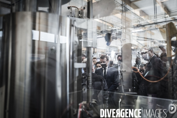 Déplacement d Emmanuel Macron en Seine-Saint-Denis