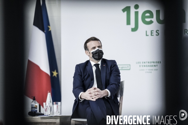 Déplacement d Emmanuel Macron en Seine-Saint-Denis