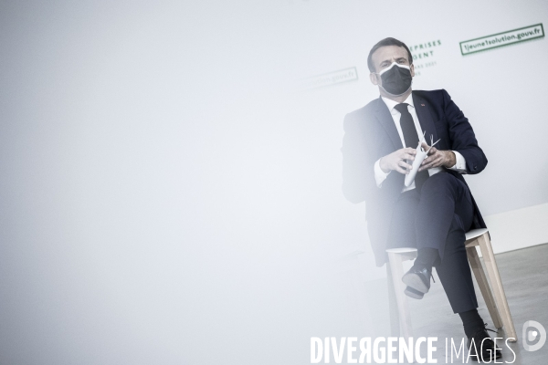Déplacement d Emmanuel Macron en Seine-Saint-Denis