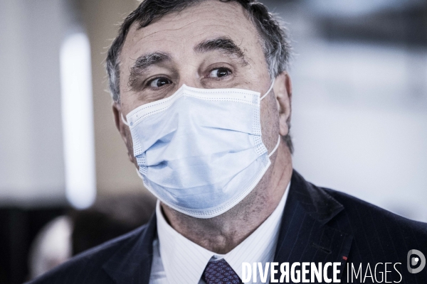 Déplacement d Emmanuel Macron en Seine-Saint-Denis