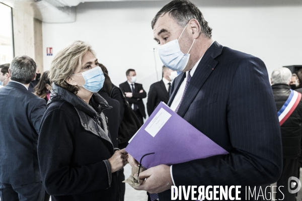 Déplacement d Emmanuel Macron en Seine-Saint-Denis