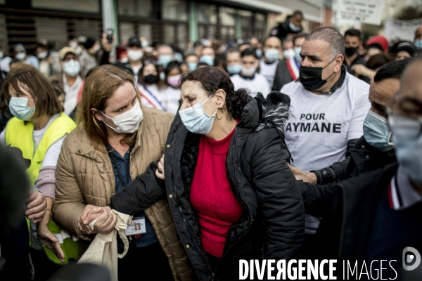 Marche blanche pour Aymane Kaïd