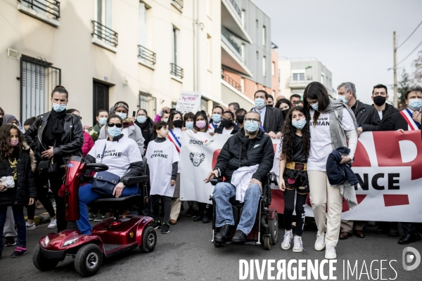 Marche blanche pour Aymane Kaïd