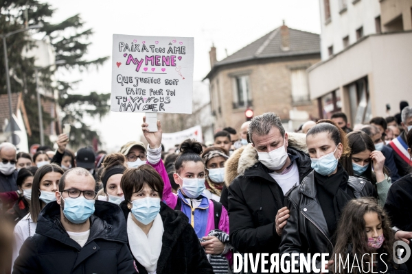 Marche blanche pour Aymane Kaïd