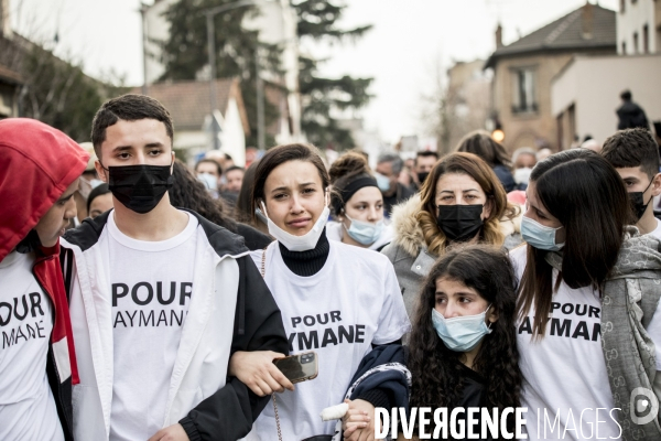 Marche blanche pour Aymane Kaïd