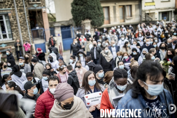 Marche blanche pour Aymane Kaïd