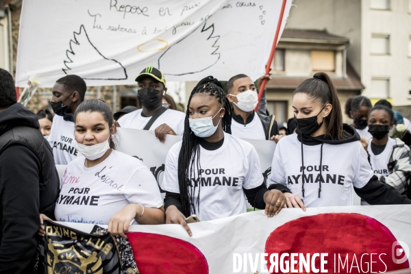 Marche blanche pour Aymane Kaïd