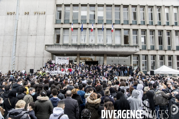 Marche blanche pour Aymane Kaïd