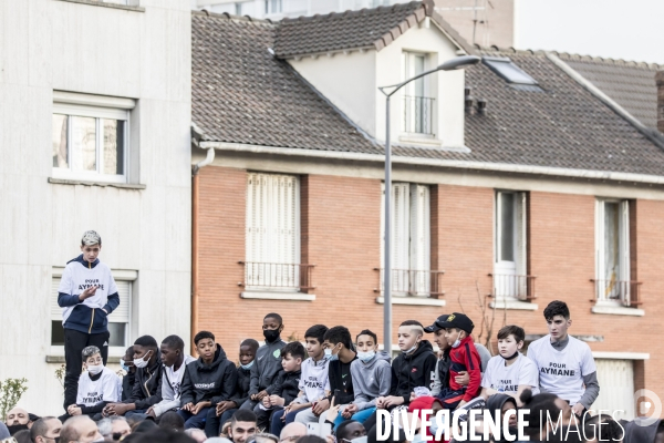 Marche blanche pour Aymane Kaïd