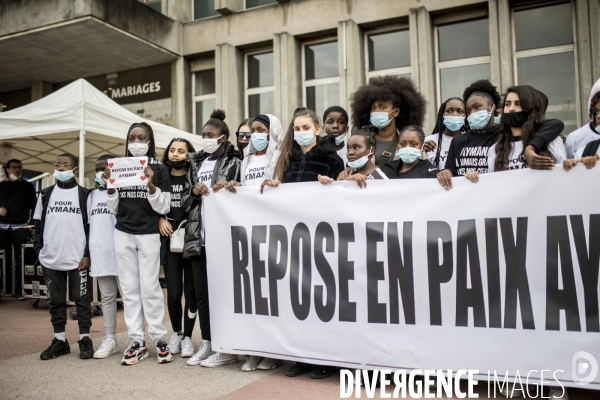 Marche blanche pour Aymane Kaïd