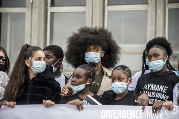 Marche blanche pour Aymane Kaïd