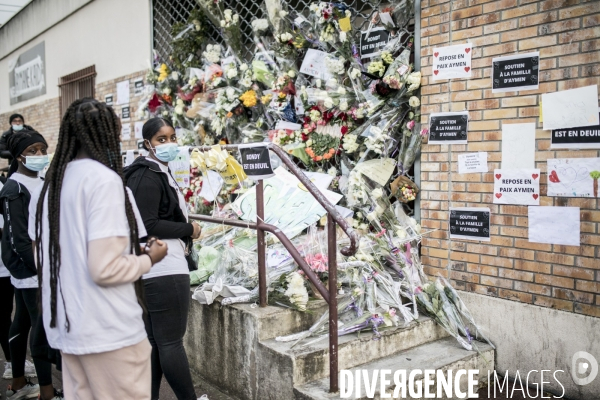 Marche blanche pour Aymane Kaïd