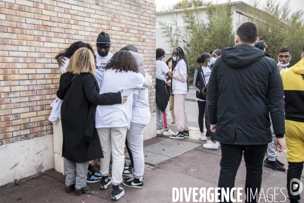 Marche blanche pour Aymane Kaïd