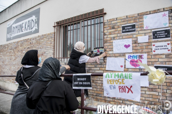 Marche blanche pour Aymane Kaïd