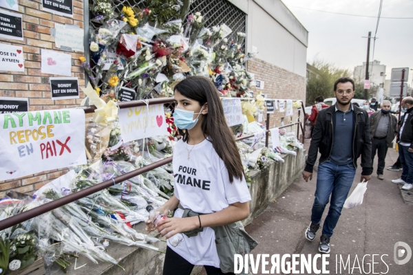 Marche blanche pour Aymane Kaïd